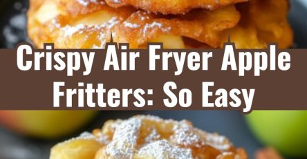 Crispy Air Fryer Apple Fritters You'll Crave!