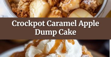 Fall Desserts Crockpot Caramel Apple Dump Cake