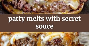 patty melts with secret souce