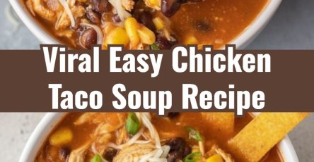 Easy 6-Can Chicken Taco Soup: Your 5-Minute Prep Weeknight Hero!