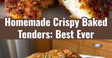 Easy Crispy Baked Chicken Tenders Homemade Supper