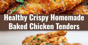 Easy Crispy Baked Chicken Tenders Weeknight Dinner