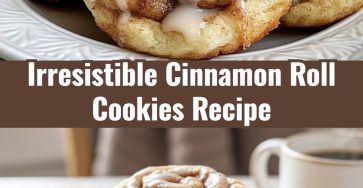 Easy Fall Cinnamon Roll Cookies