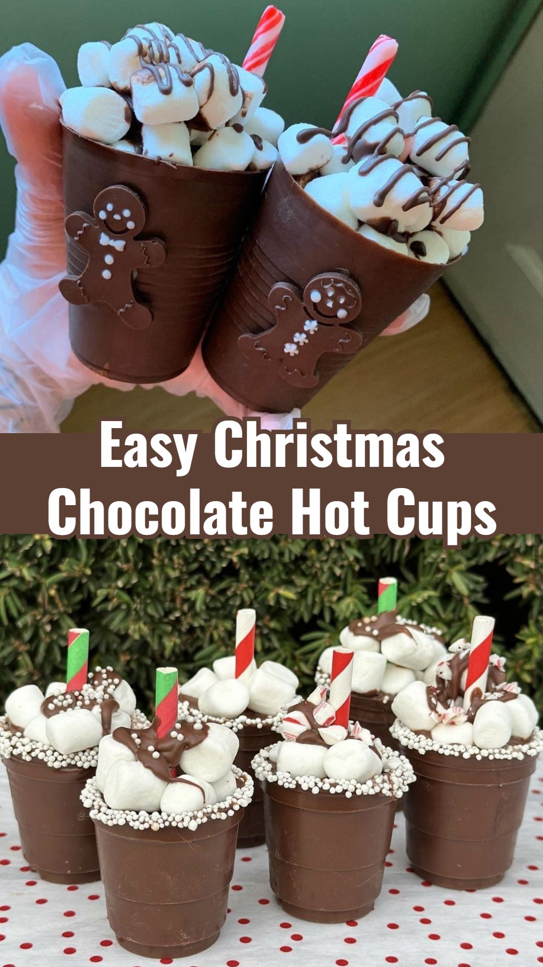 Quick Easy Christmas Chocolate Hot Cups Holiday Treat