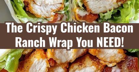 Quick Crispy Chicken Bacon Ranch Wraps