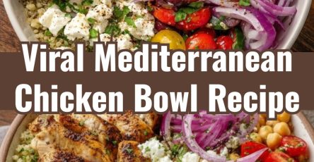 Speedy High-Protein Mediterranean Chicken Bowl
