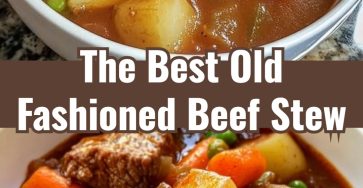 Best Classic Old Fashioned Beef Stew Recipe