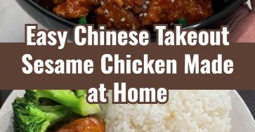 Easy Cook Chinese Takeout Sesame Chicken