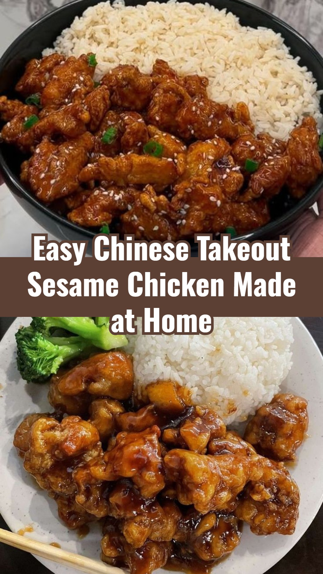 Easy Cook Chinese Takeout Sesame Chicken