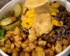 On The Go Dinners Burger Bowls overview