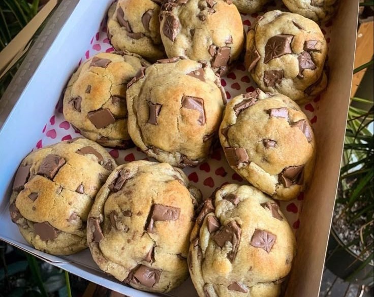 Quick Bake Recipes Nutella Cookies Pie serving